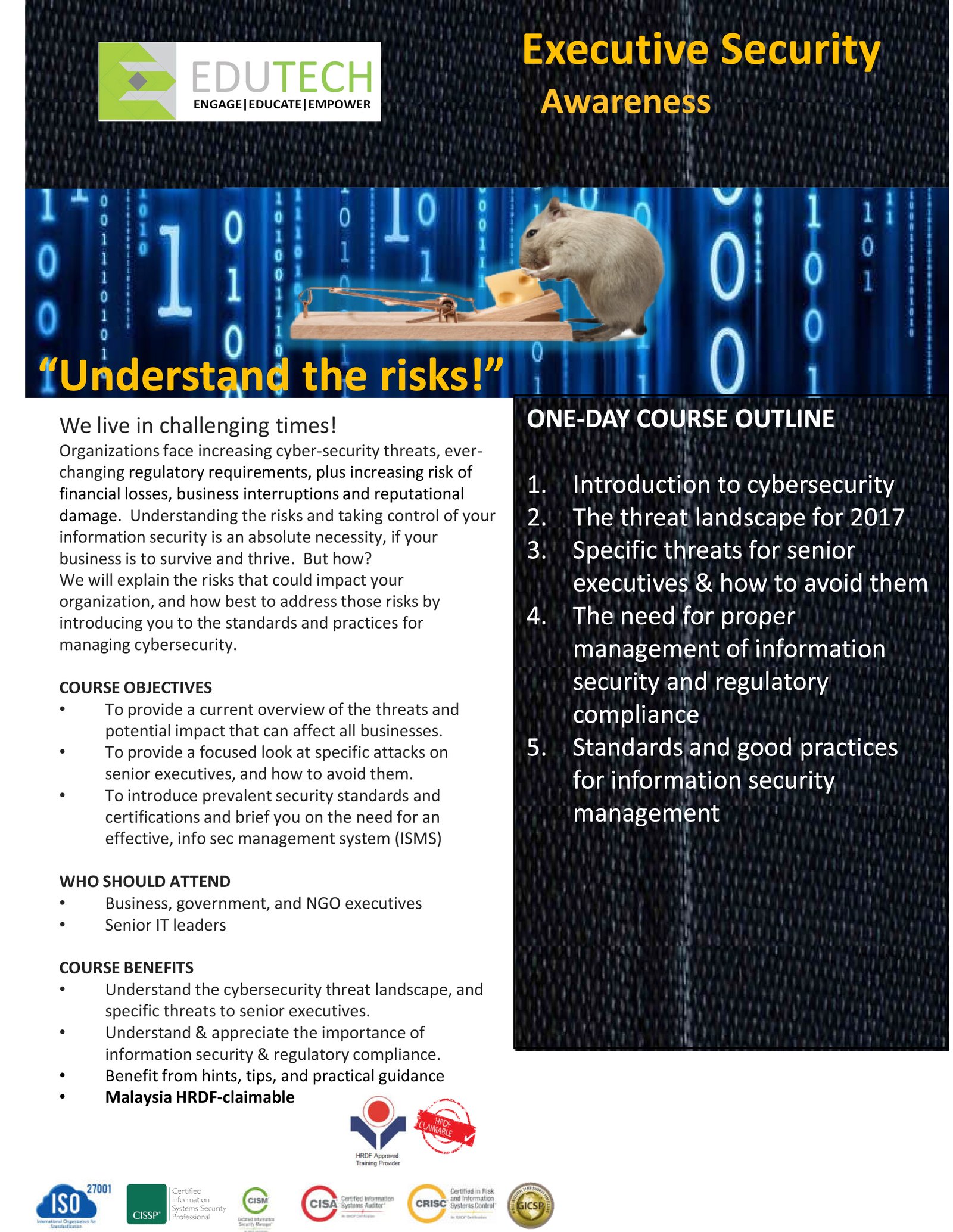 Cyber Security Awareness for Executives